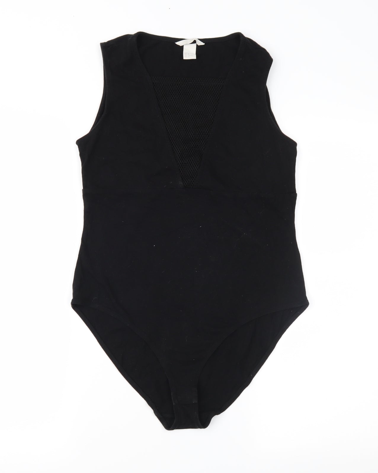 H&M Womens Black  Jersey Basic T-Shirt Size M