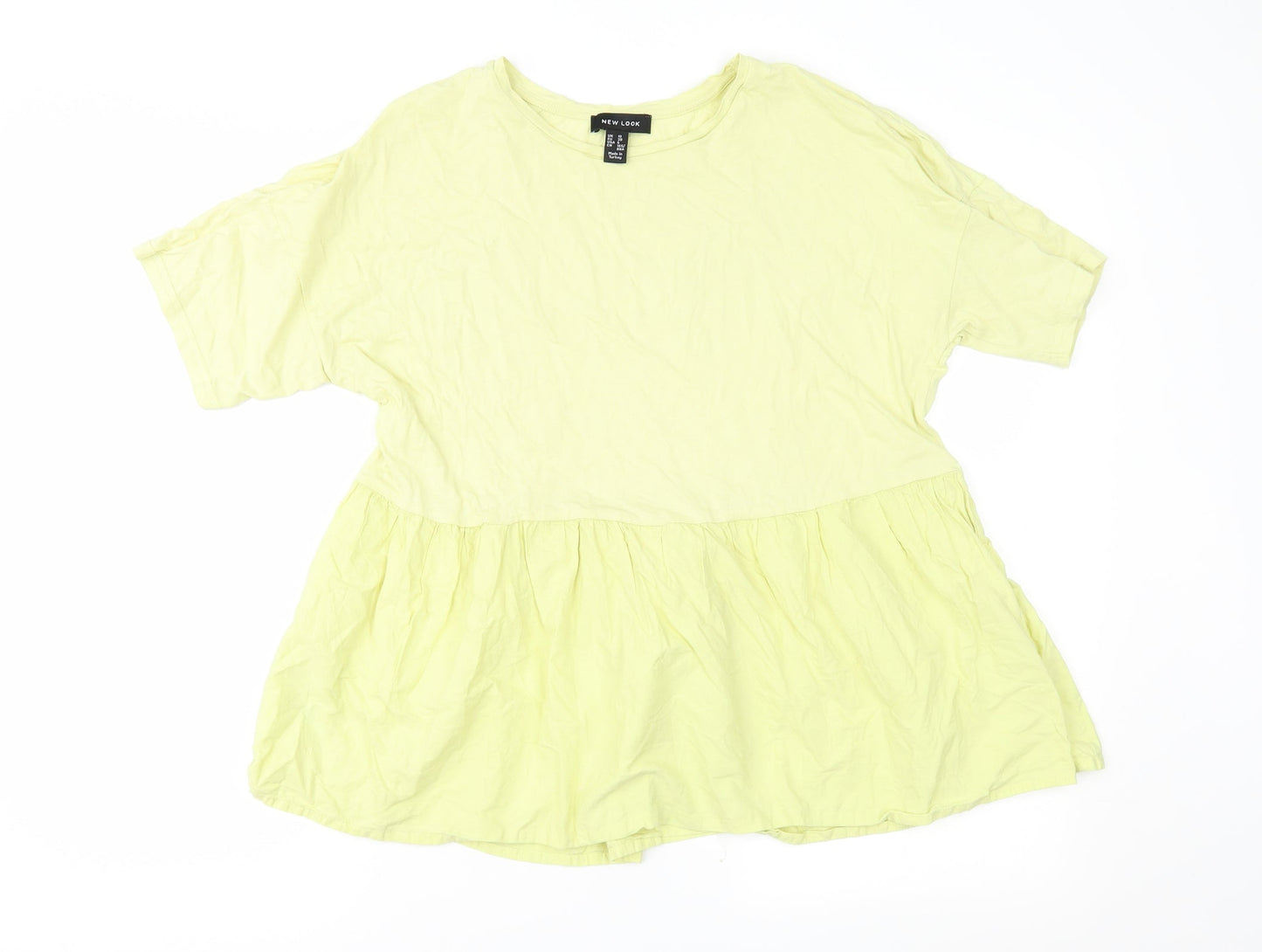 New Look Womens Green   Basic Blouse Size 10