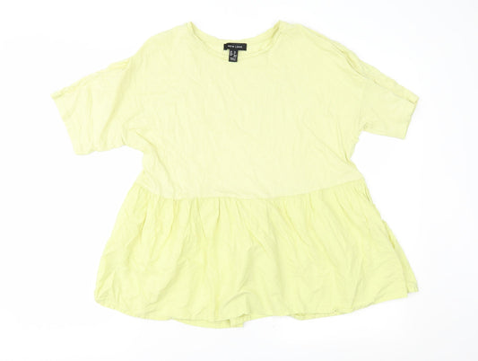 New Look Womens Green   Basic Blouse Size 10