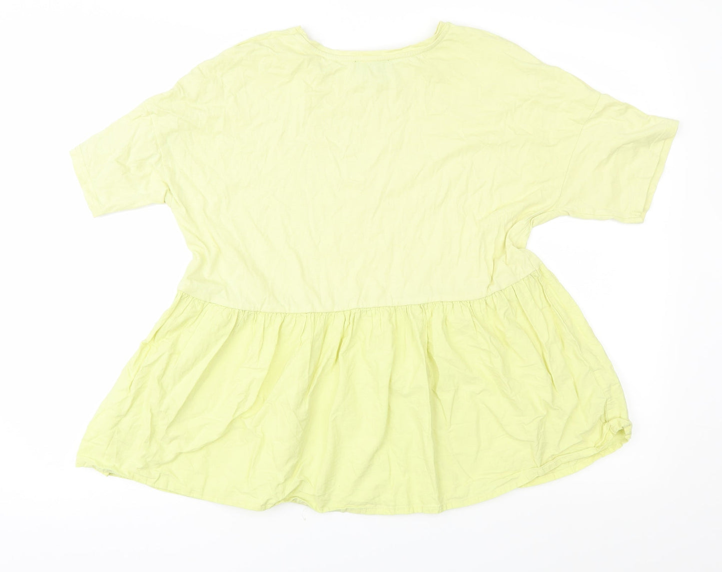 New Look Womens Green   Basic Blouse Size 10