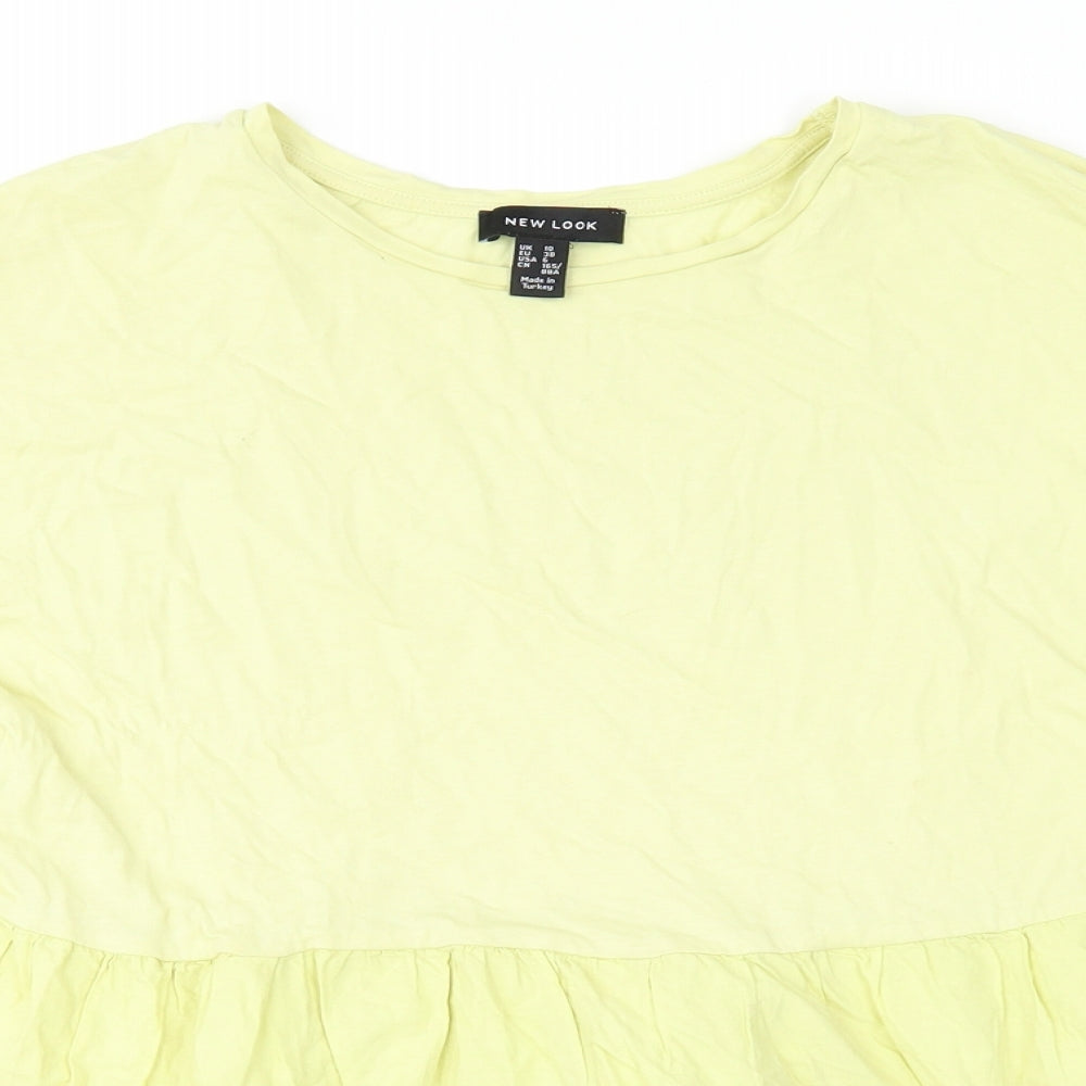New Look Womens Green   Basic Blouse Size 10