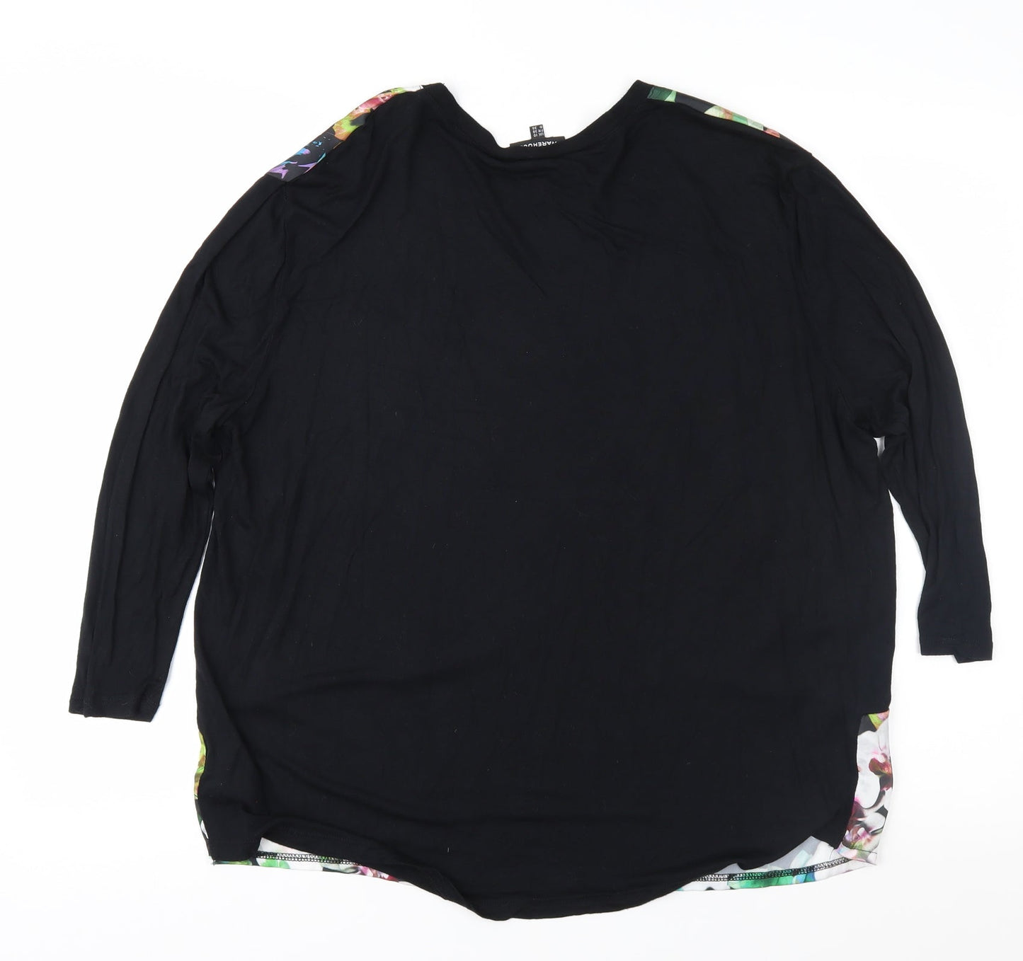 Warehouse Womens Multicoloured Floral  Basic Blouse Size 10