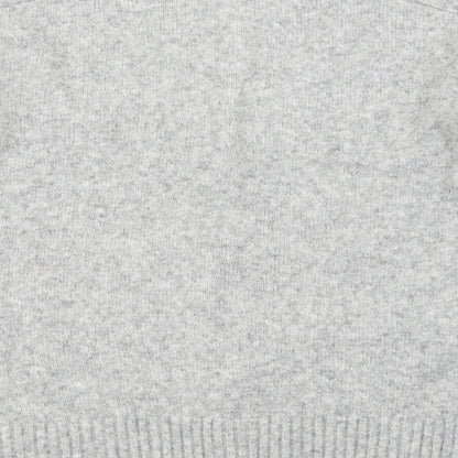Next Womens Grey  Knit Pullover Jumper Size XS
