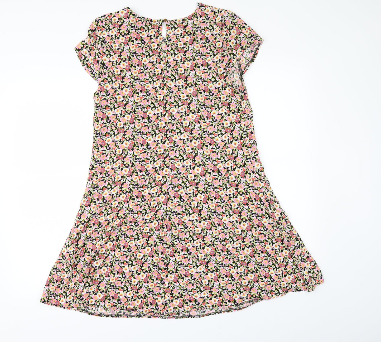 Primark` Womens Multicoloured Floral  A-Line  Size 10