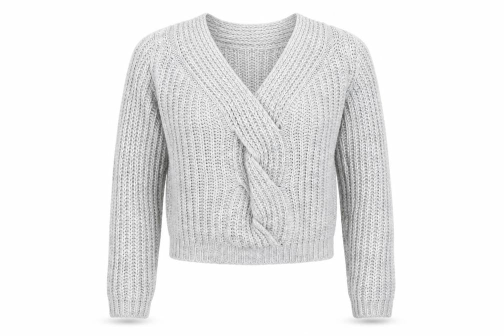 Cameo Rose Womens Grey Pullover Jumper Size S