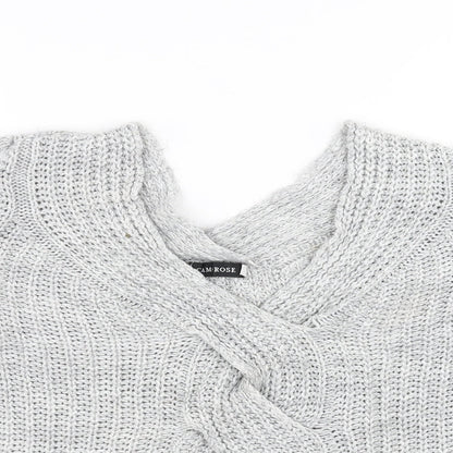 Cameo Rose Womens Grey Pullover Jumper Size S