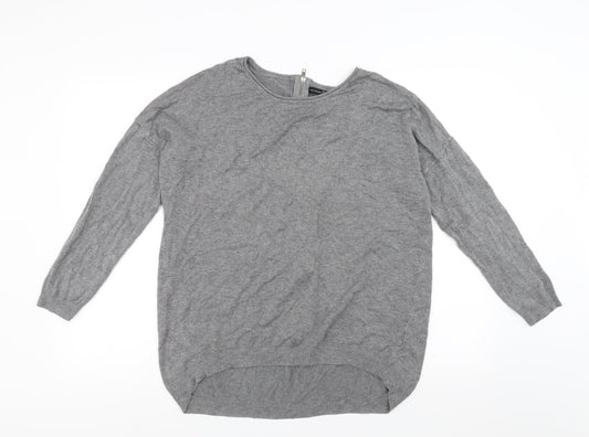 Primark Womens Grey   Pullover Jumper Size M