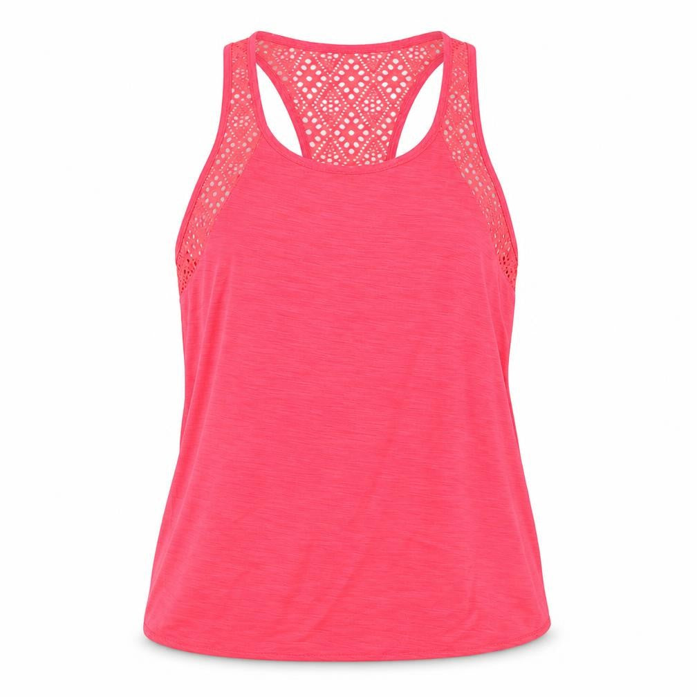 New Look Womens Pink   Basic Tank Size L