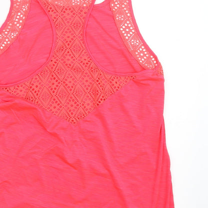 New Look Womens Pink   Basic Tank Size L