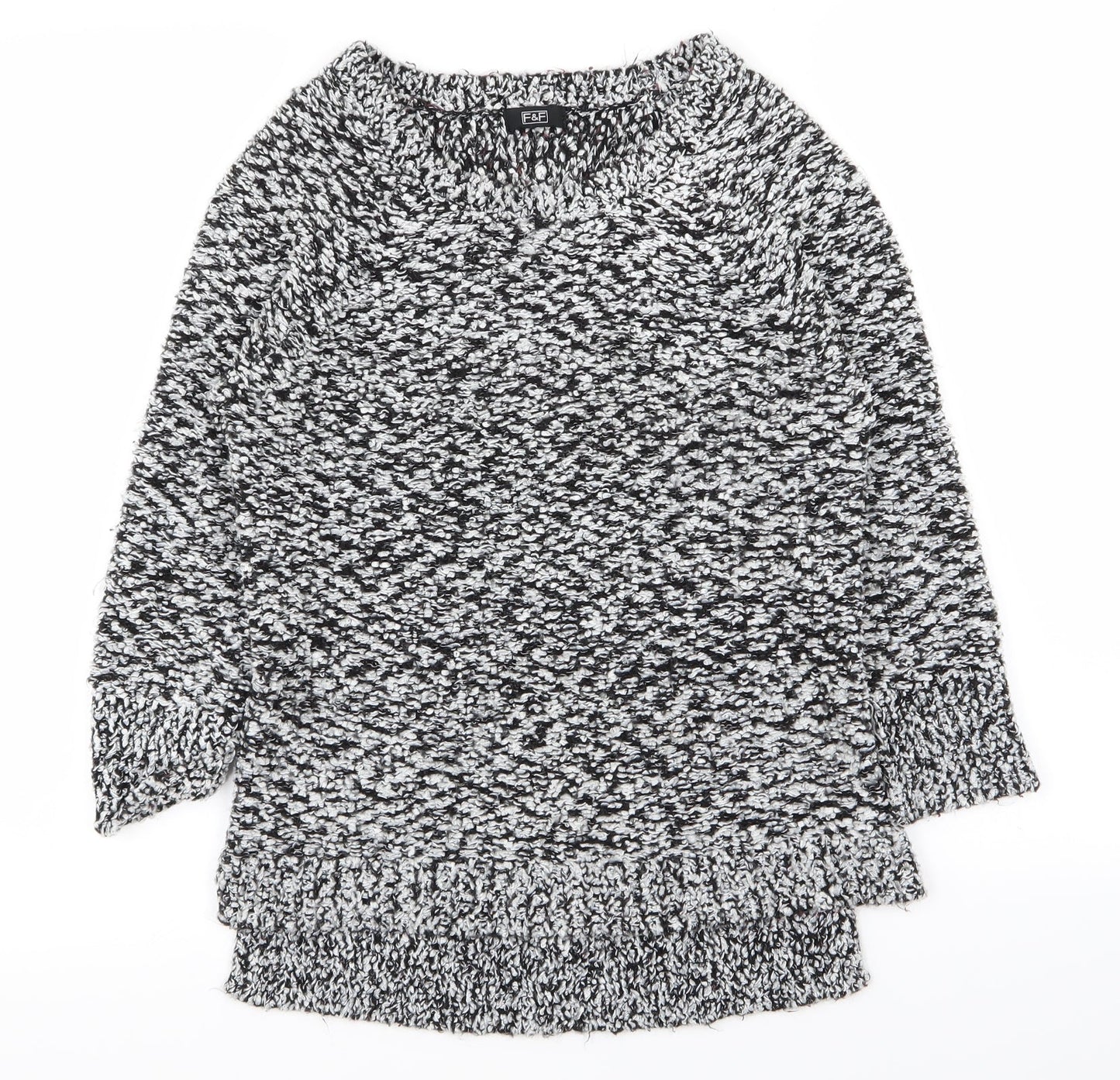 F&F Womens Multicoloured   Pullover Jumper Size 10