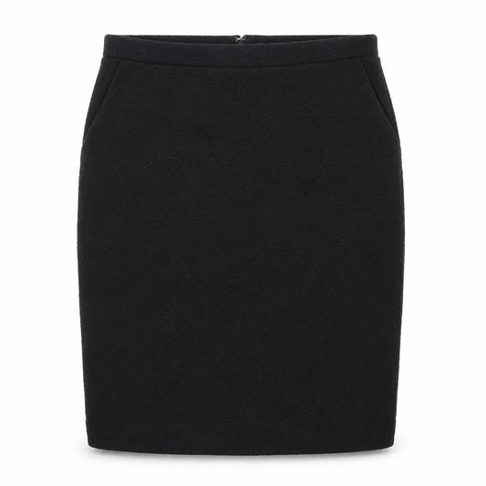 Adrienne Vittadini Womens Black   A-Line Skirt Size M