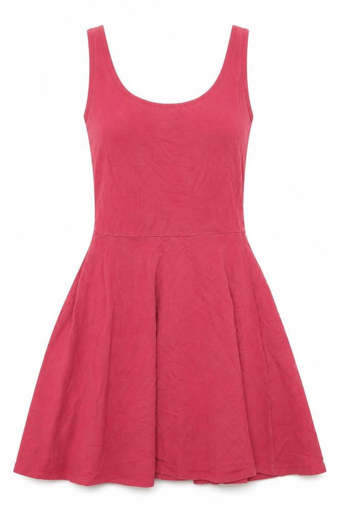 Topshop Womens Red   Fit & Flare  Size 6
