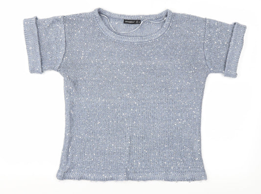 Primark Womens Blue   Pullover Jumper Size 8