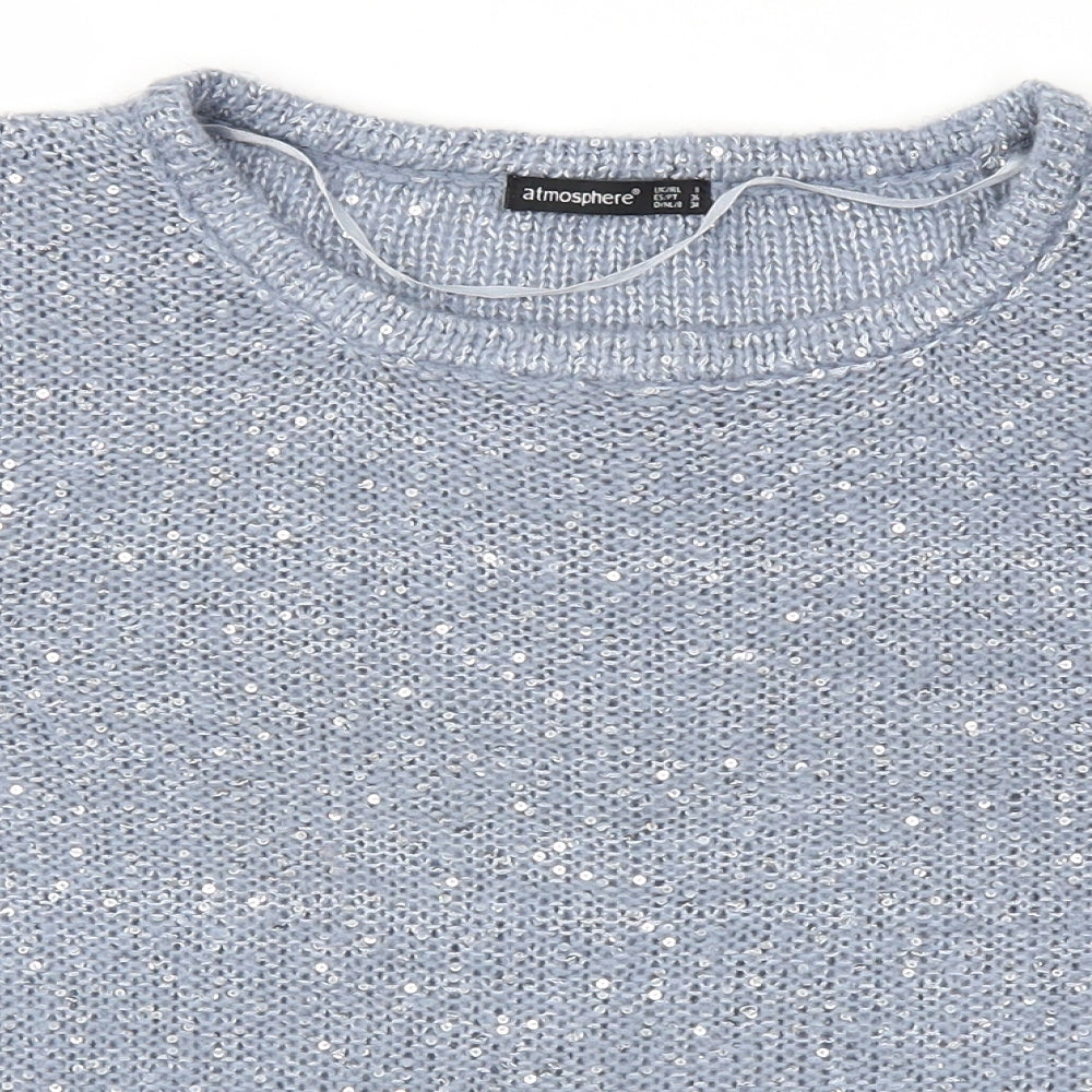Primark Womens Blue   Pullover Jumper Size 8