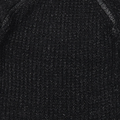 Papaya Womens Black Houndstooth  Pullover Jumper Size 12