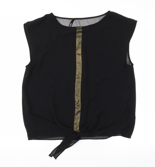 ASOS Womens Black   Basic Blouse Size 12