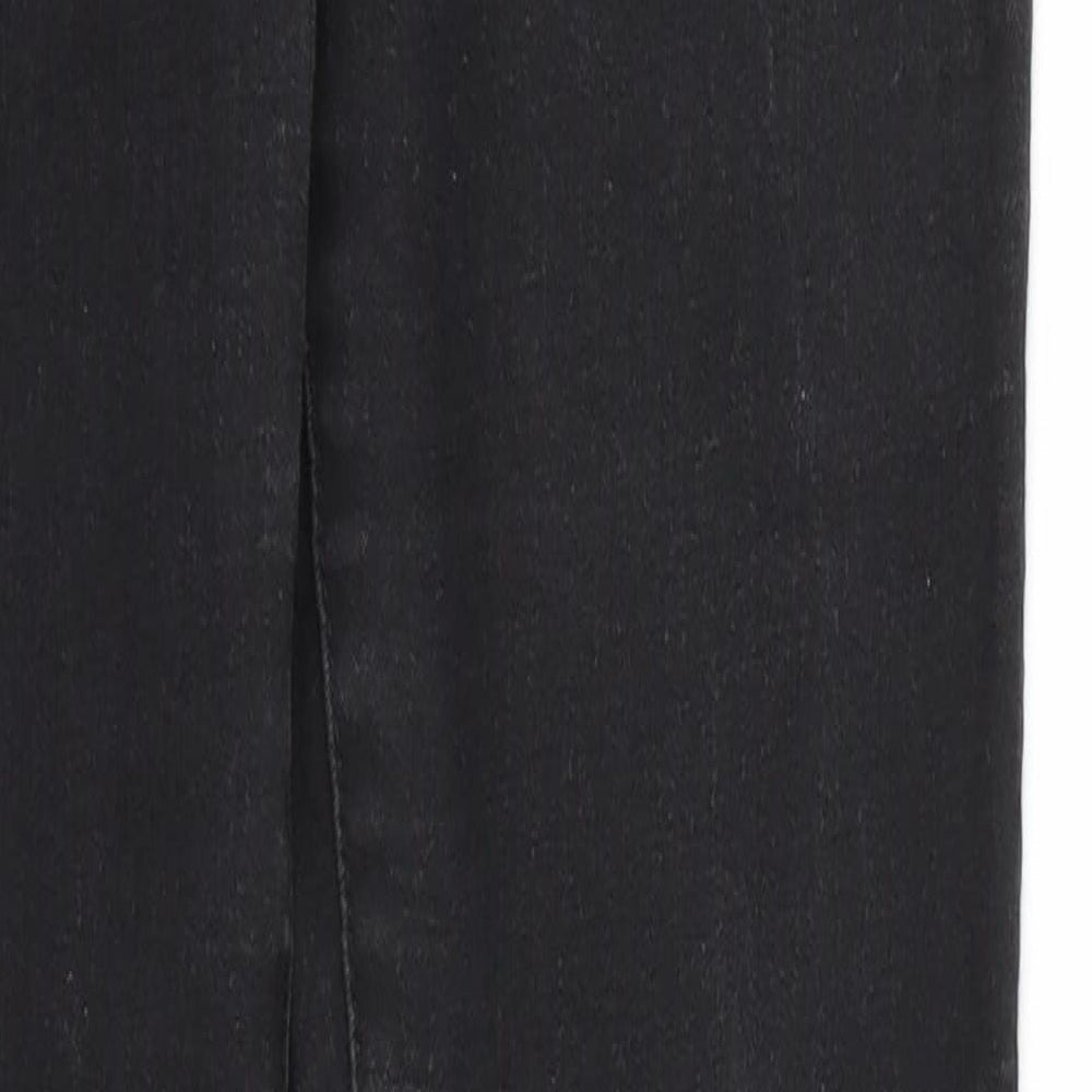 Denim & Co. Womens Black   Skinny Jeans Size 10 L31 in