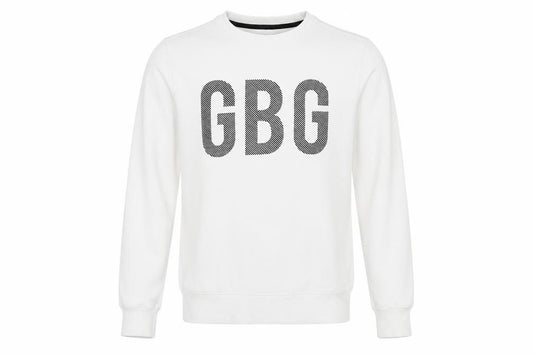 Preworn Mens White   Pullover Sweatshirt Size XS