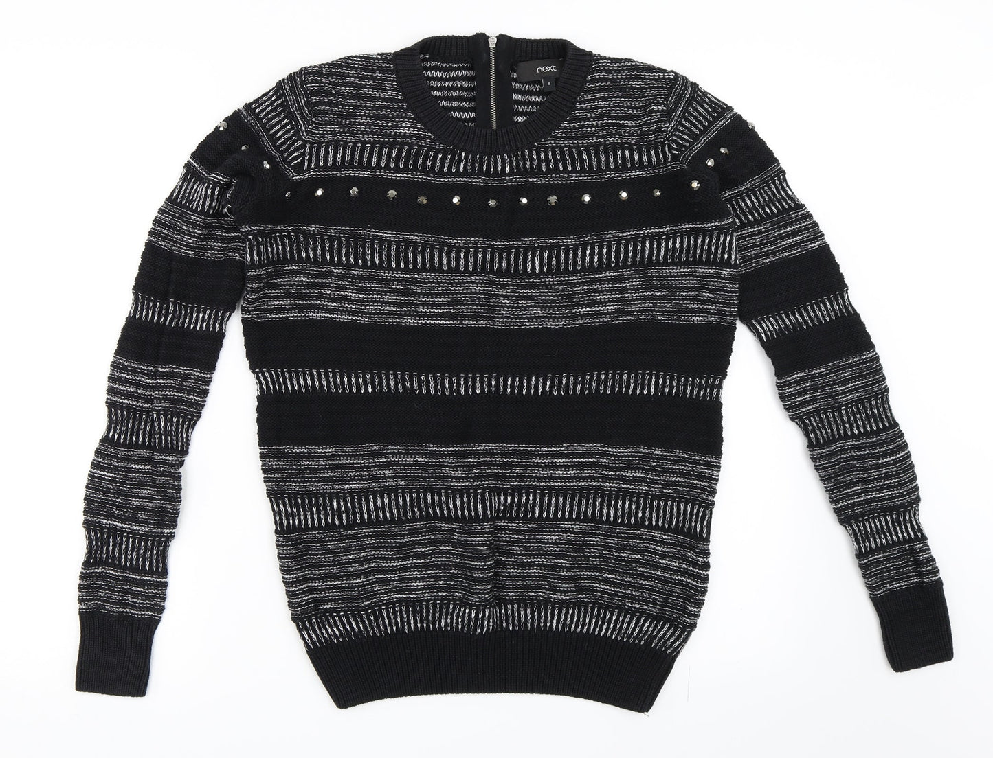 NEXT Womens Black   Pullover Jumper Size 8