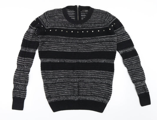 NEXT Womens Black   Pullover Jumper Size 8