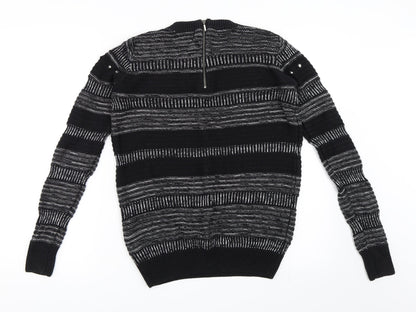 Next Womens Black   Pullover Jumper Size 8