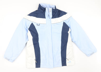 Next Girls Blue   Basic Coat Coat Size 13-14 Years