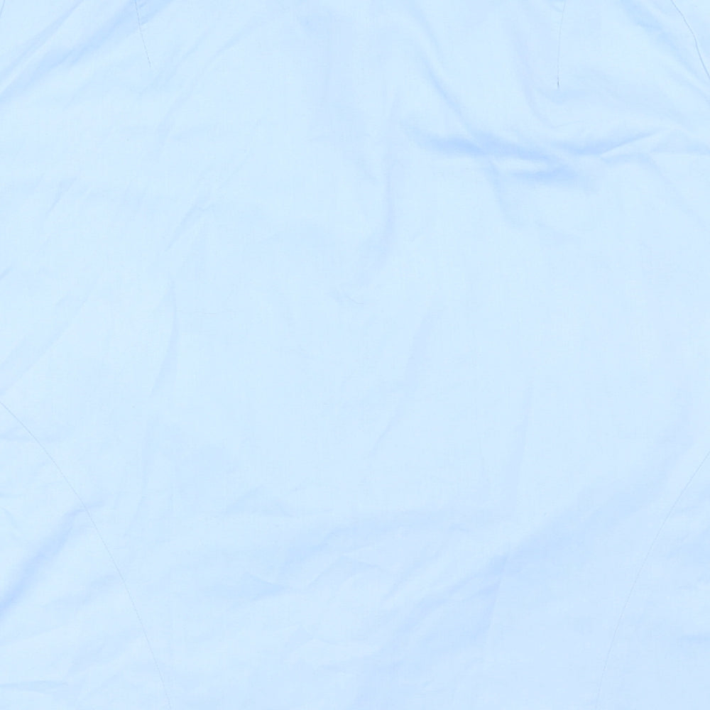 Vortex Womens Blue   Basic Button-Up Size 10