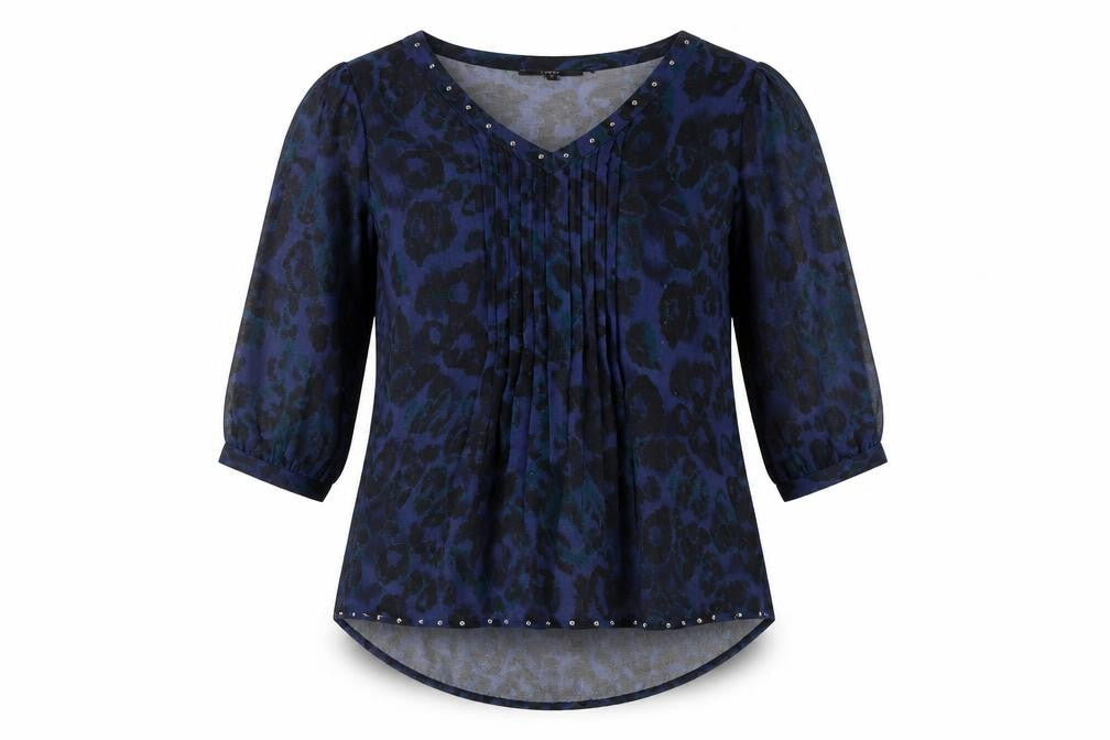 NEXT Womens Blue   Basic Blouse Size 10