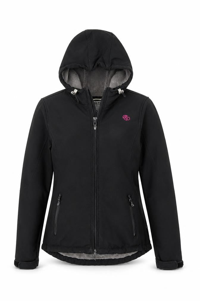 Rodeo Womens Black   Windbreaker Jacket Size 8