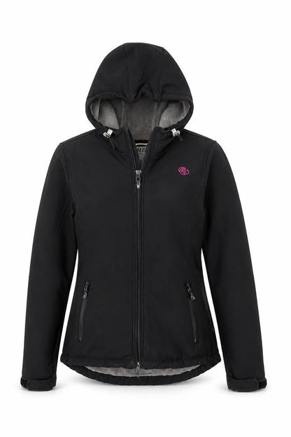 Rodeo Womens Black   Windbreaker Jacket Size 8