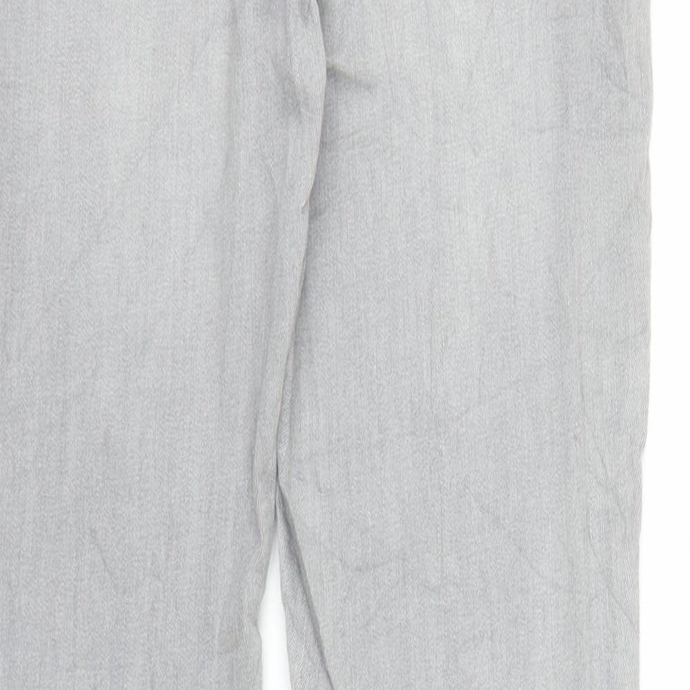 Preworn Womens Grey  Denim Jegging Jeans Size M L29 in