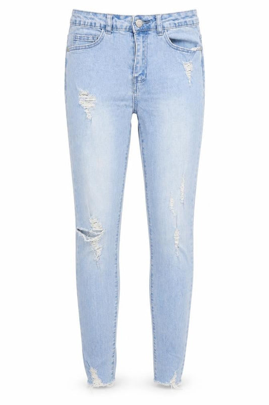 Sinner Womens Blue  Denim Skinny Jeans Size 12 L29 in