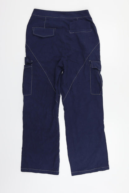 SHEIN Womens Blue   Trousers  Size S L26 in