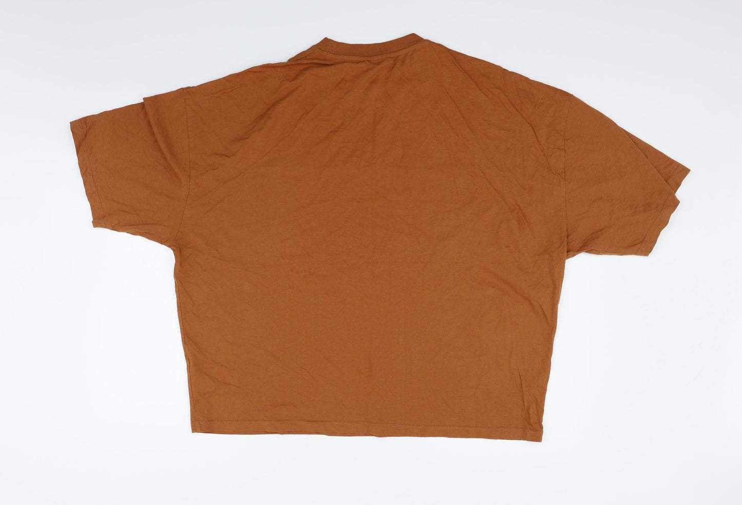 ASOS Womens Orange   Basic T-Shirt Size L