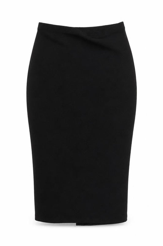 Papaya Womens Black   Flare Skirt Size 8