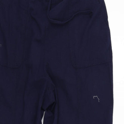 Preloved EWM Womens Blue   Trousers  Size 32 in L26 in - Detail