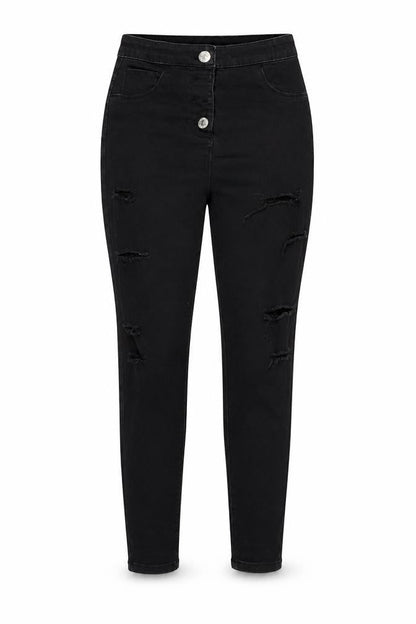 Candy Womens Black   Trousers  Size 12 L24 in