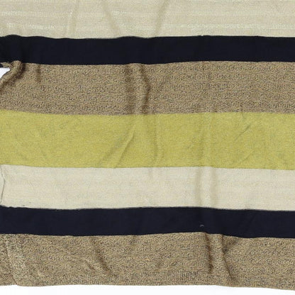 Next Womens Yellow Striped  Pullover Jumper Size 6