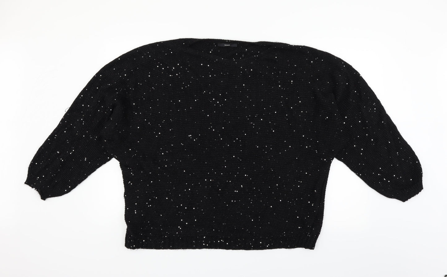 George Womens Black   Pullover Jumper Size XL