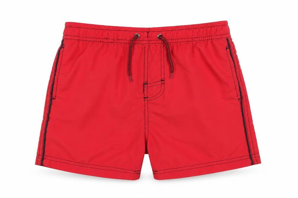 Cargo Bay Boys Red   Sweat Shorts Size 7-8 Years