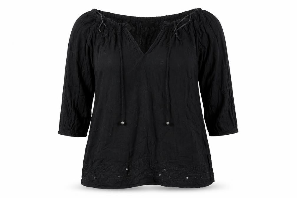 F&F Womens Black   Basic Blouse Size S