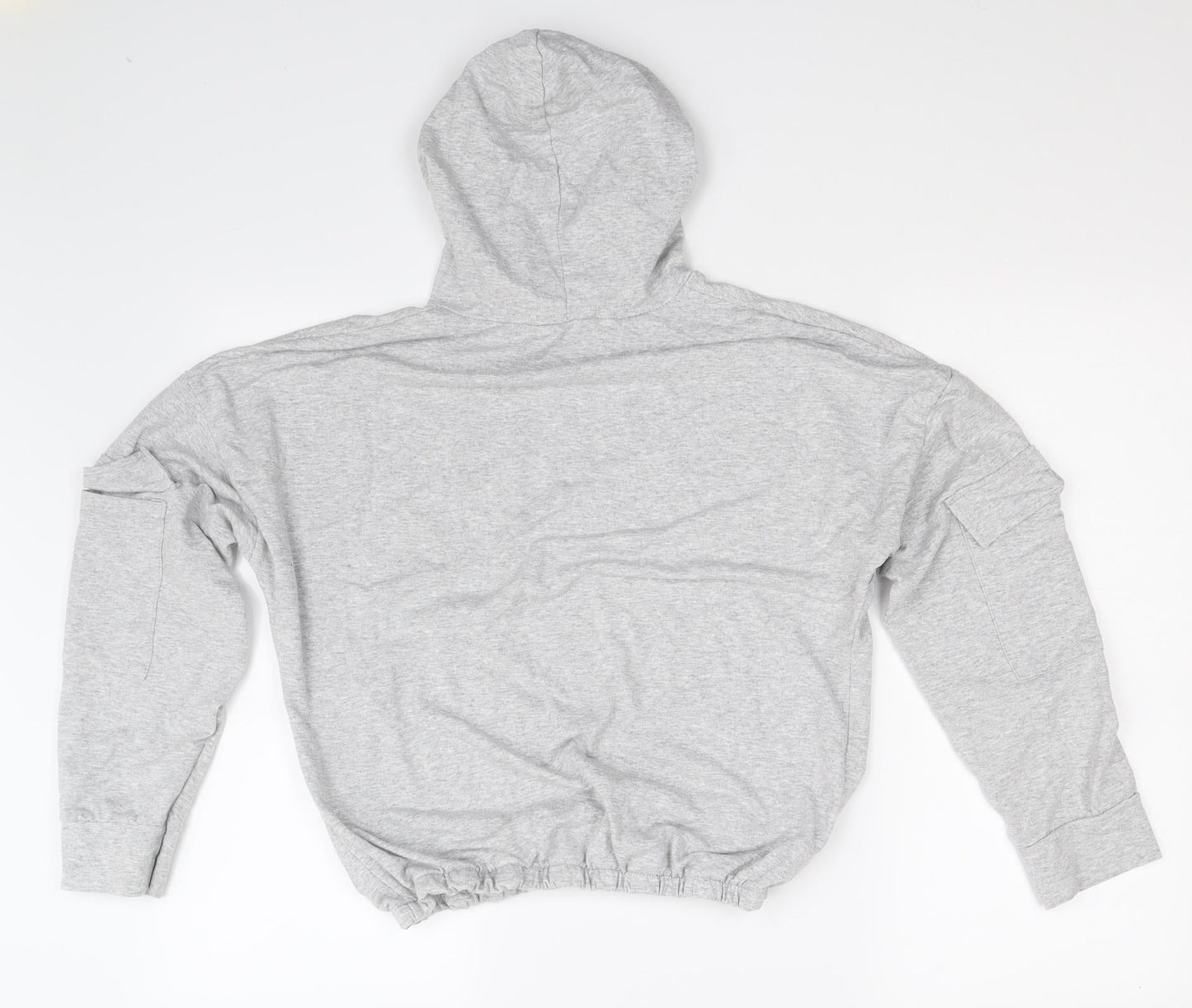 Preworn Womens Grey   Pullover Hoodie One Size