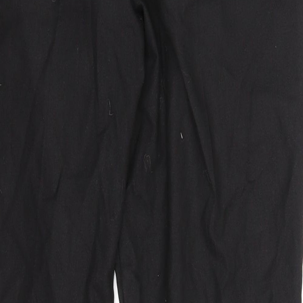 NEXT Womens Black   Trousers  Size 8 L26 in