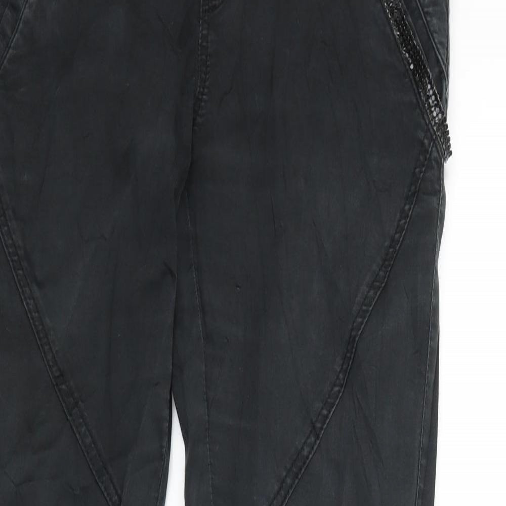 Preworn Womens Black   Skinny Jeans Size M L30 in