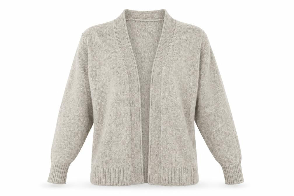 H&M Womens Beige   Cardigan Jumper Size S