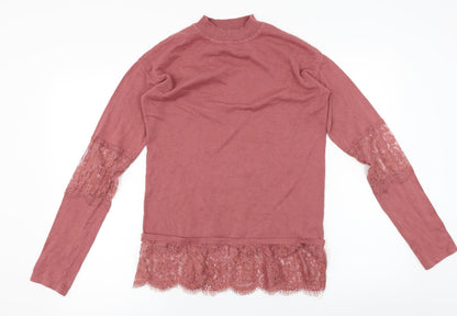 Next  Womens Pink   Pullover Jumper Size 8