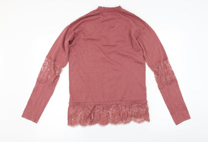 Next  Womens Pink   Pullover Jumper Size 8