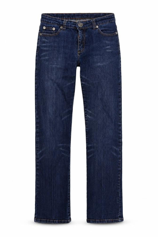 sugar and spice Womens Blue  Denim Straight Jeans Size 28 in L29 in