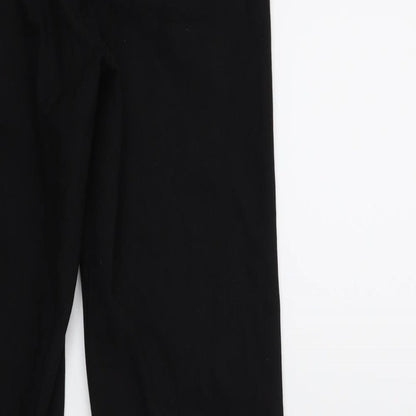 Monki Womens Black   Trousers  Size 23 in L26 in