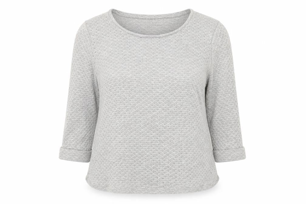 New Look Womens Grey  Knit Pullover Jumper Size 16